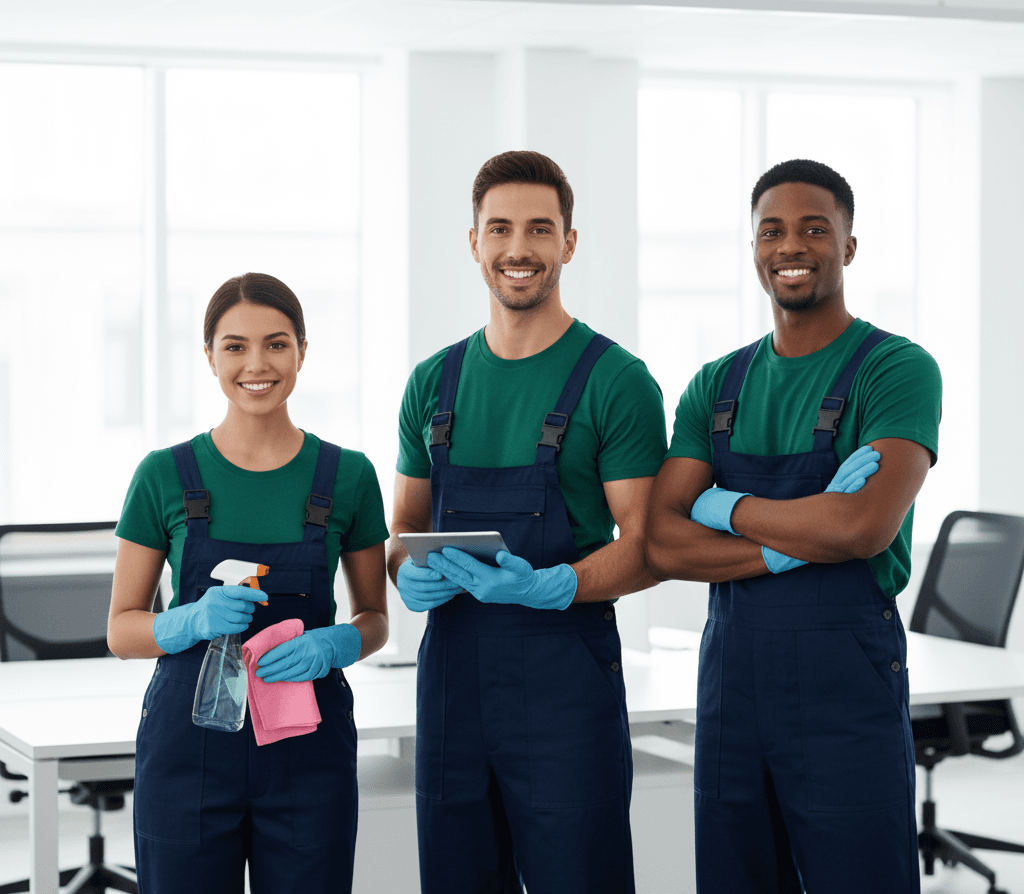 CMG Clean professional team