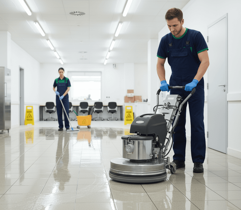 Floor Waxing